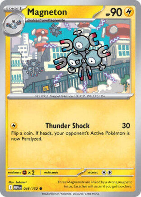 MEG 046 Magneton reverse holo