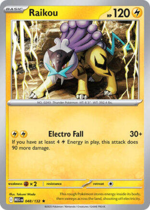 MEG 048 Raikou reverse holo