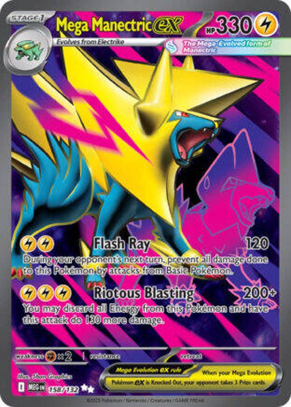 MEG 158 Mega Manectric EX