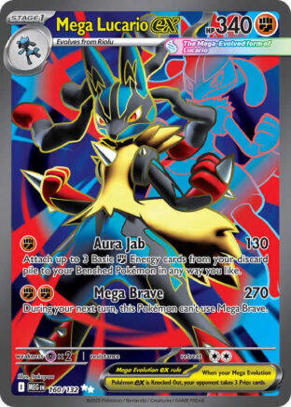 MEG 160 Mega Lucario EX