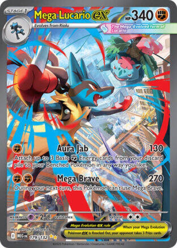 MEG 179 Mega Lucario EX