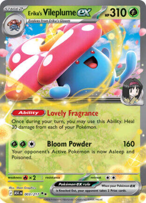 ASC 003 Erika's Vileplume EX
