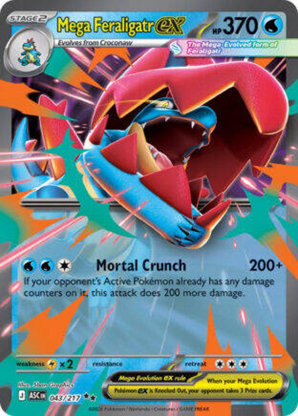 ASC 043 Mega Feraligatr EX