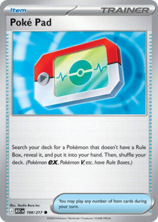 ASC 198 Poke Pad reverse holo