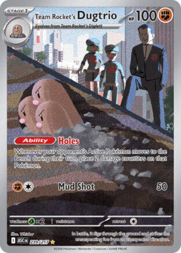 ASC 239 Team Rocket's Dugtrio