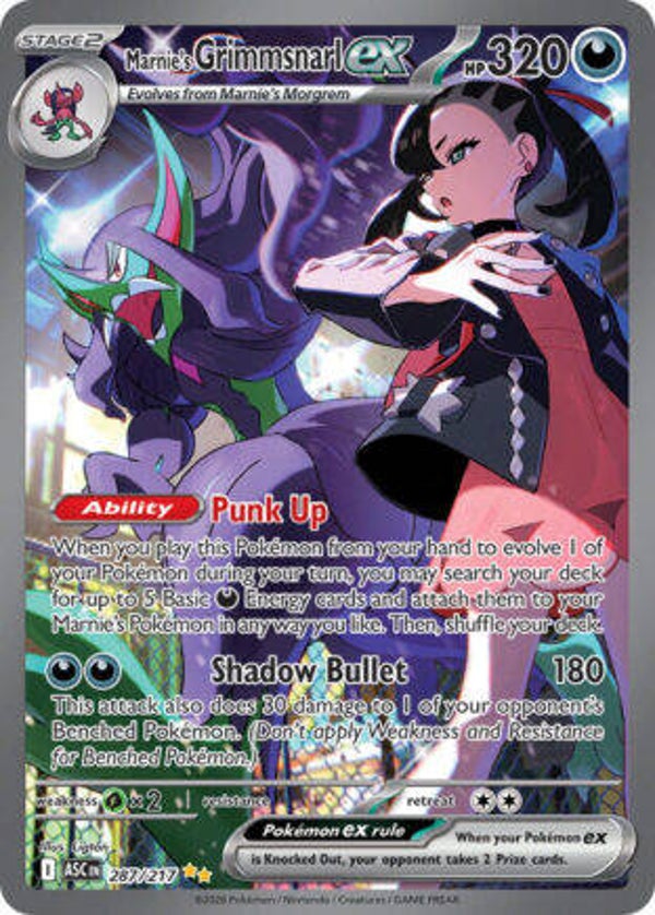 ASC 287 Marnie's Grimmsnarl EX