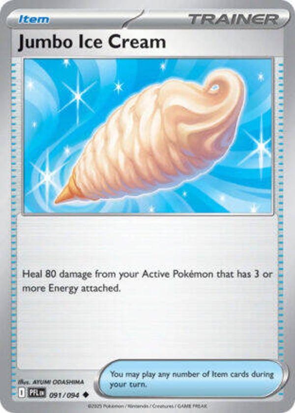 PFL 091 Jumbo Ice Cream reverse holo
