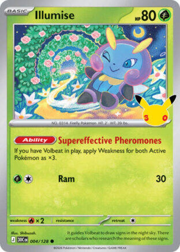 30C 004 Illumise holo