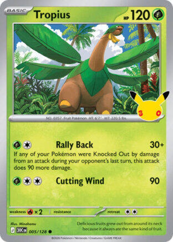 30C 005 Tropius holo