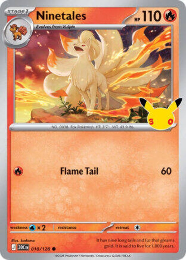 30C 010 Ninetales holo