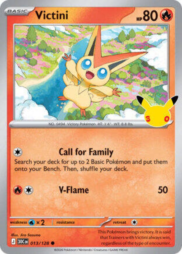 30C 013 Victini holo