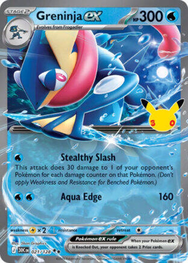 30C 021 Greninja EX