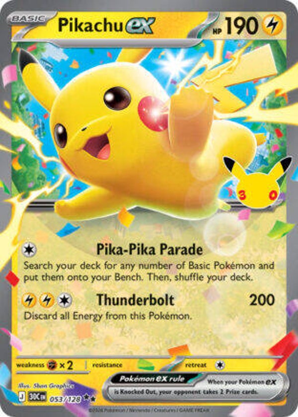30C 053 Pikachu EX