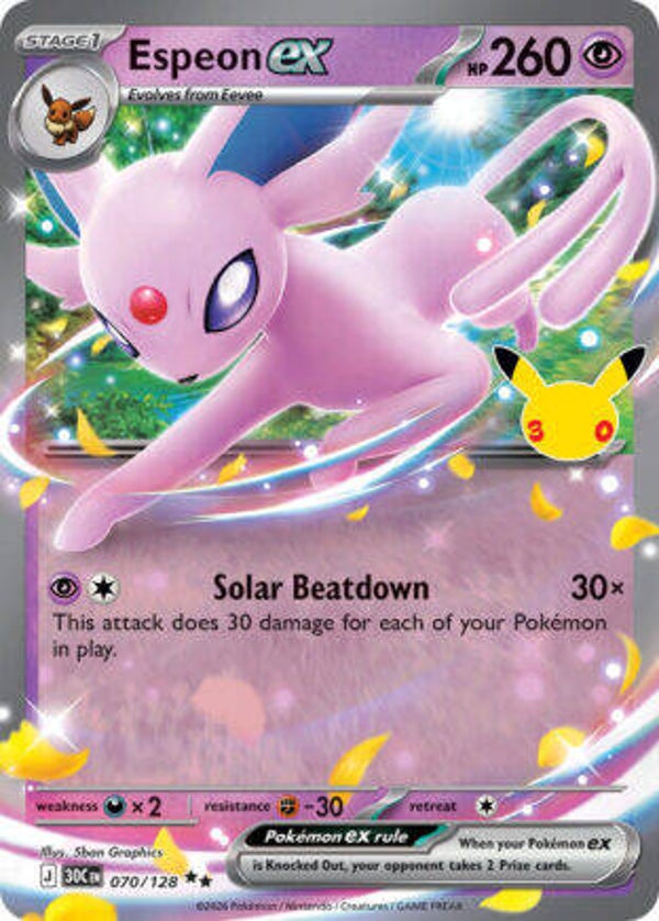 30C 070 Espeon EX