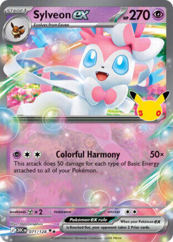 30C 071 Sylveon EX