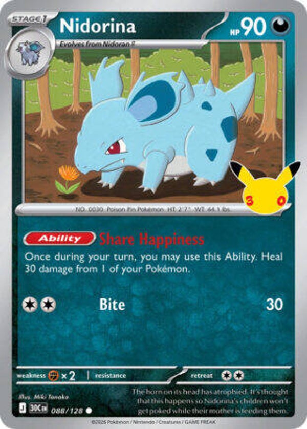 30C 088 Nidorina holo