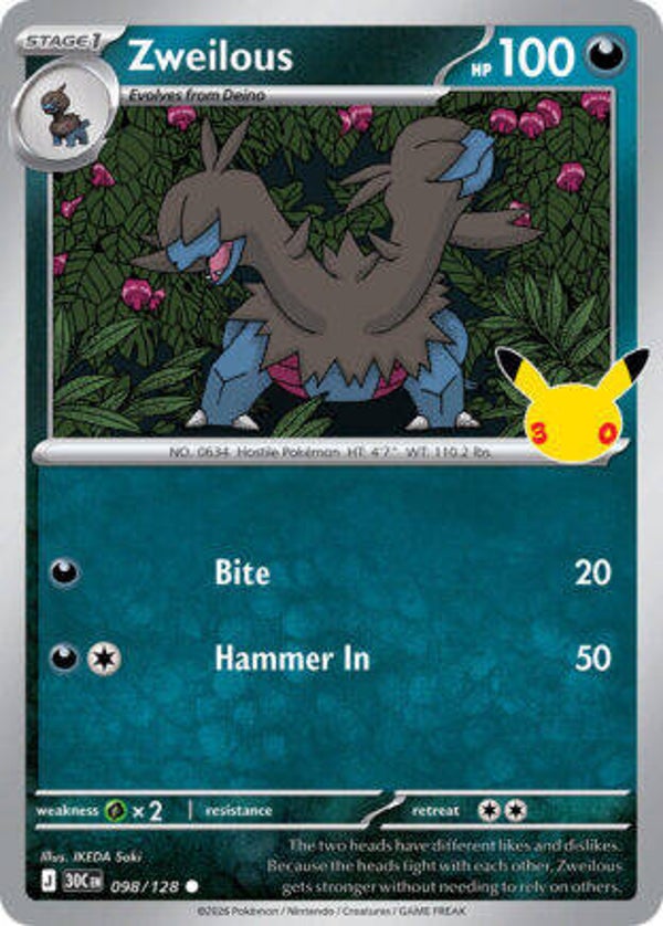 30C 098 Zweilous holo