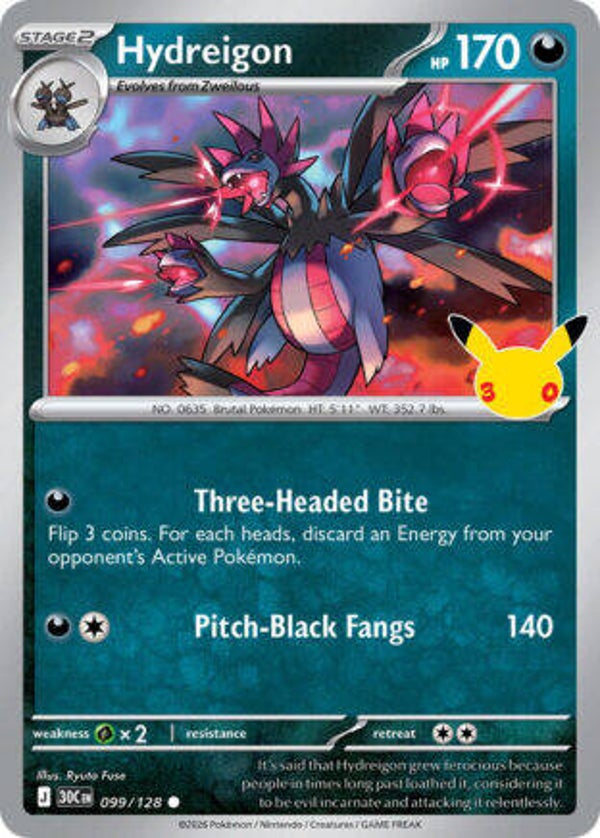 30C 099 Hydreigon holo