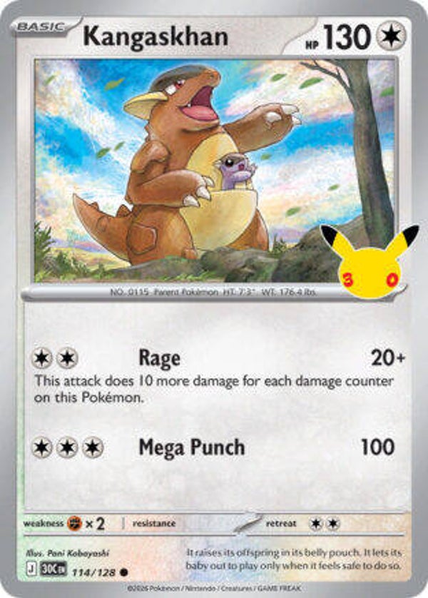 30C 114 Kangaskhan holo