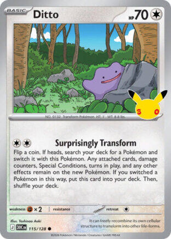30C 115 Ditto holo