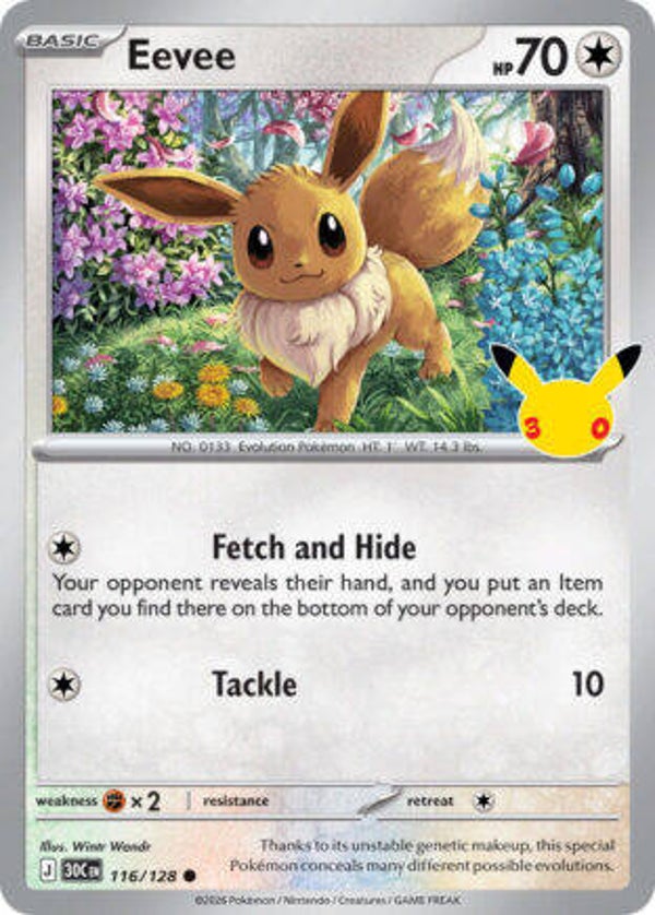 30C 116 Eevee holo