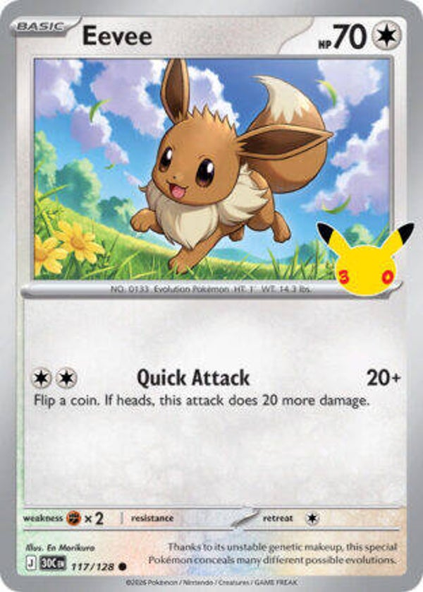 30C 117 Eevee holo