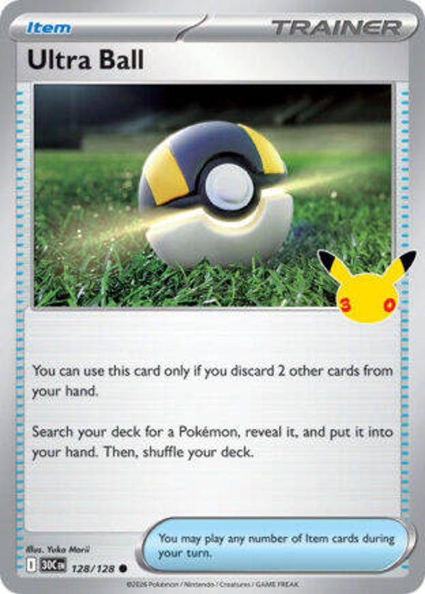 30C 128 Ultra Ball holo