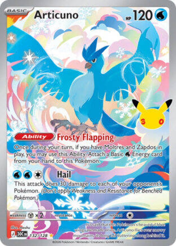 30C 132 Articuno
