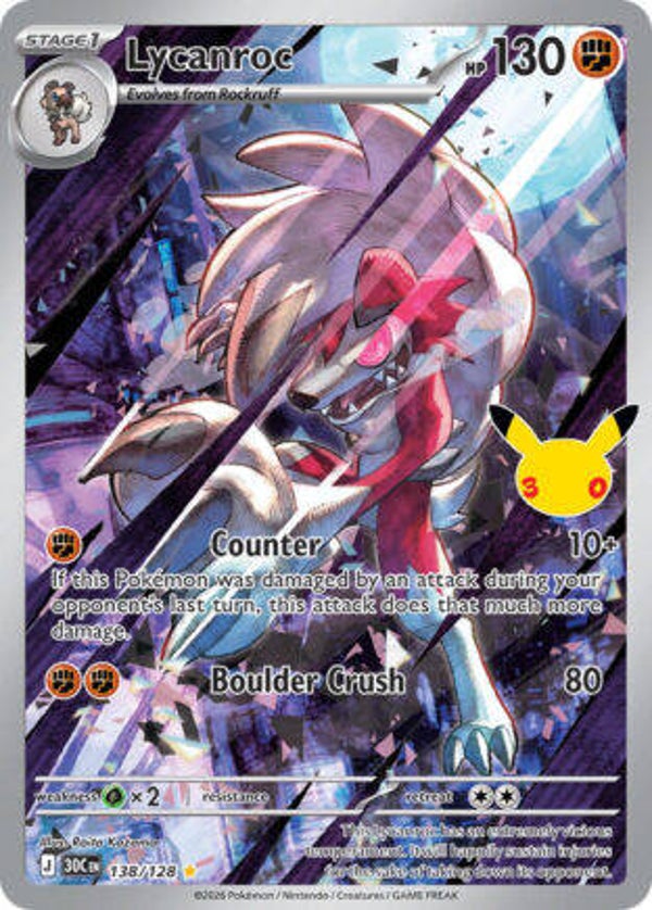 30C 138 Lycanroc
