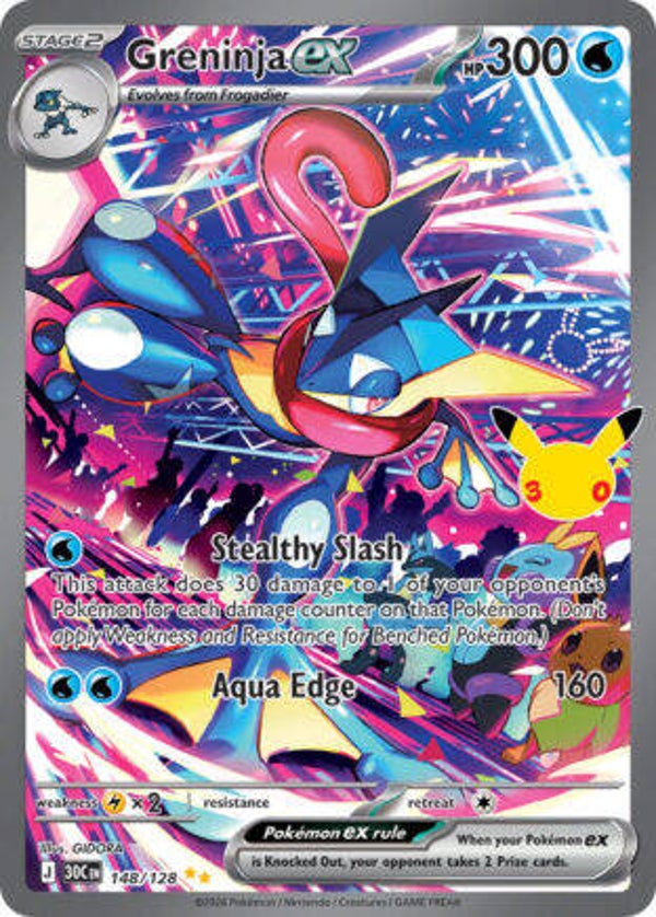 30C 148 Greninja EX