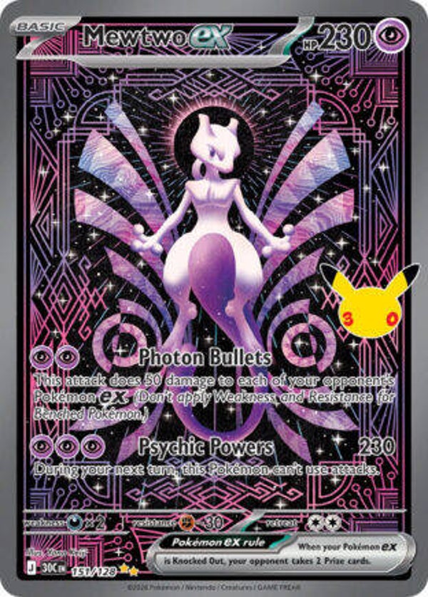 30C 151 Mewtwo EX