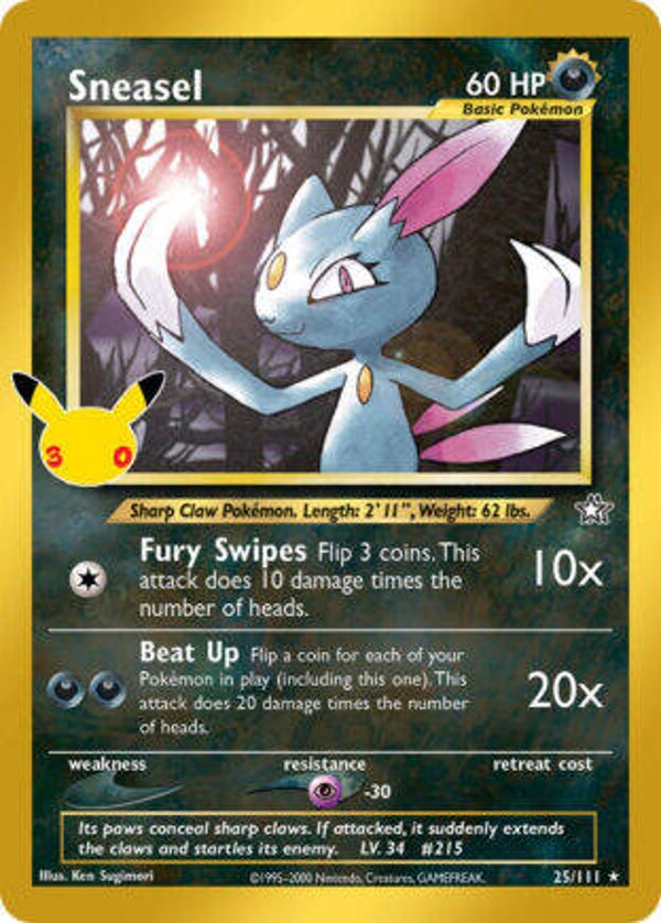 30C Classic 25 Sneasel