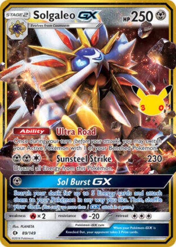 30C Classic 89 Solgaleo-GX
