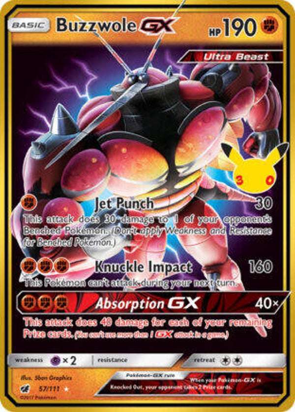 30C Classic 57 Buzzwole-GX