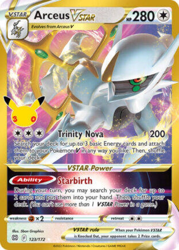 30C Classic 123 Arceus VSTAR