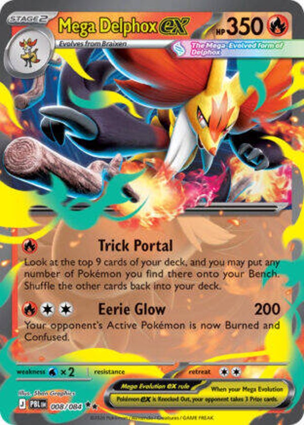 PBL 008 Mega Delphox EX