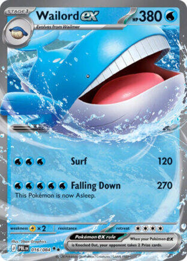 PBL 016 Wailord EX