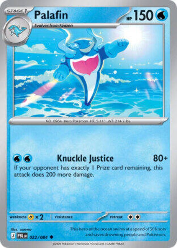 PBL 022 Palafin reverse holo