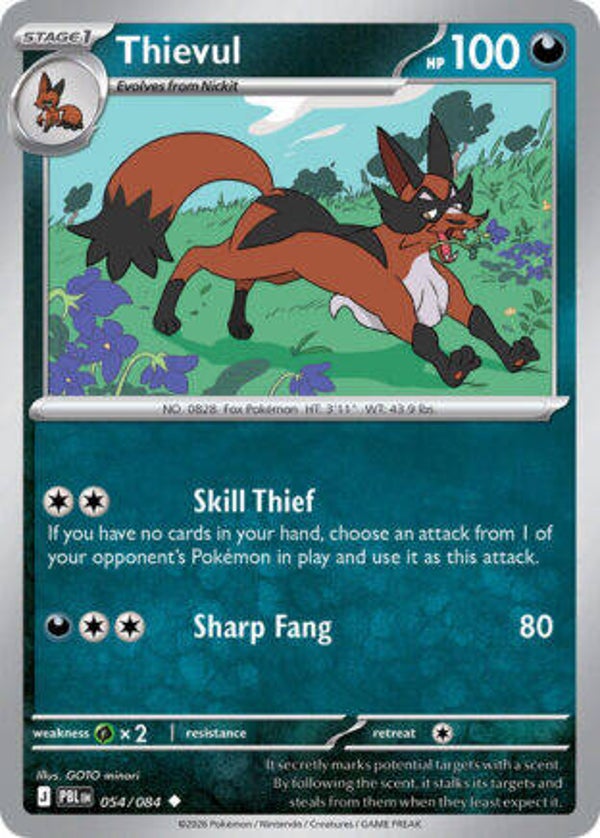 PBL 054 reverse holo