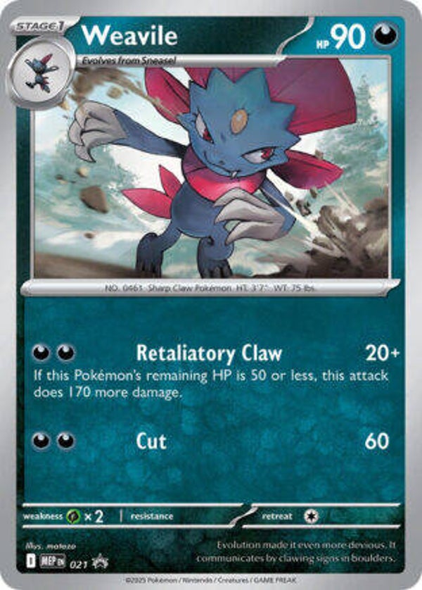 MEP 021 Weavile