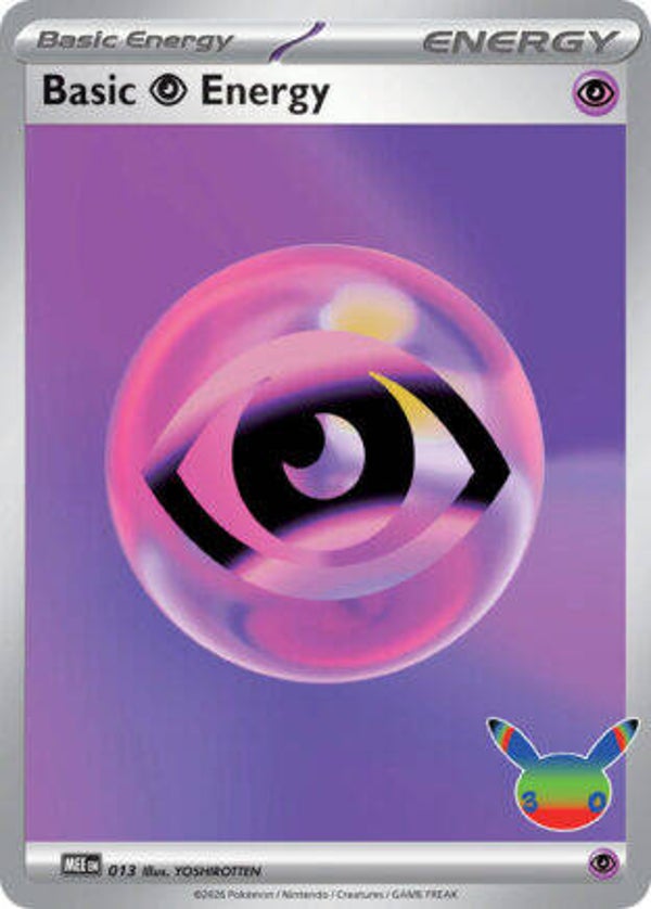 30C Energy 013 Basic Psychic Reverse Holo