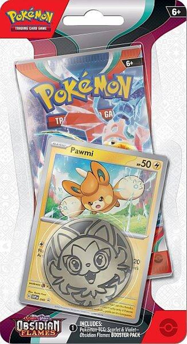 Obsidian Flames 1 pack blister Pawmi