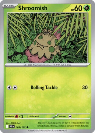 DRI 005 Shroomish reverse holo