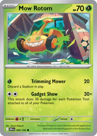 DRI 009 Mow Rotom reverse holo