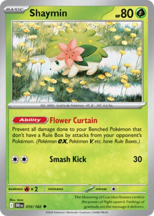 DRI 010 Shaymin reverse holo