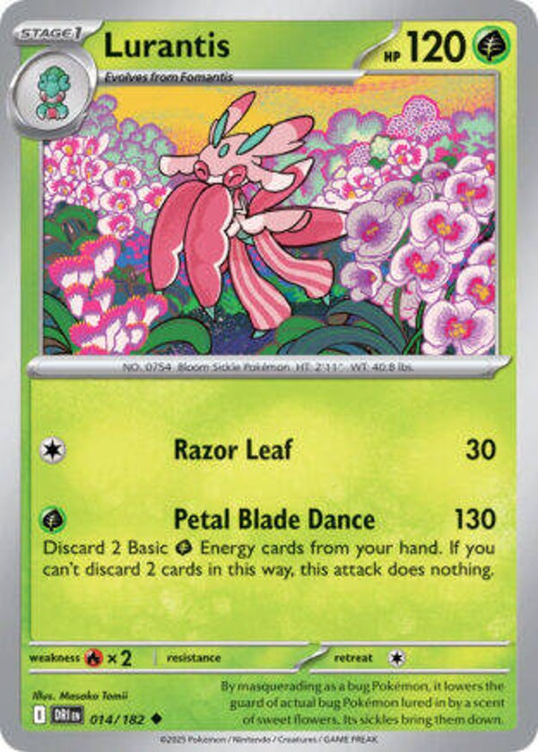 DRI 014 Lurantis reverse holo