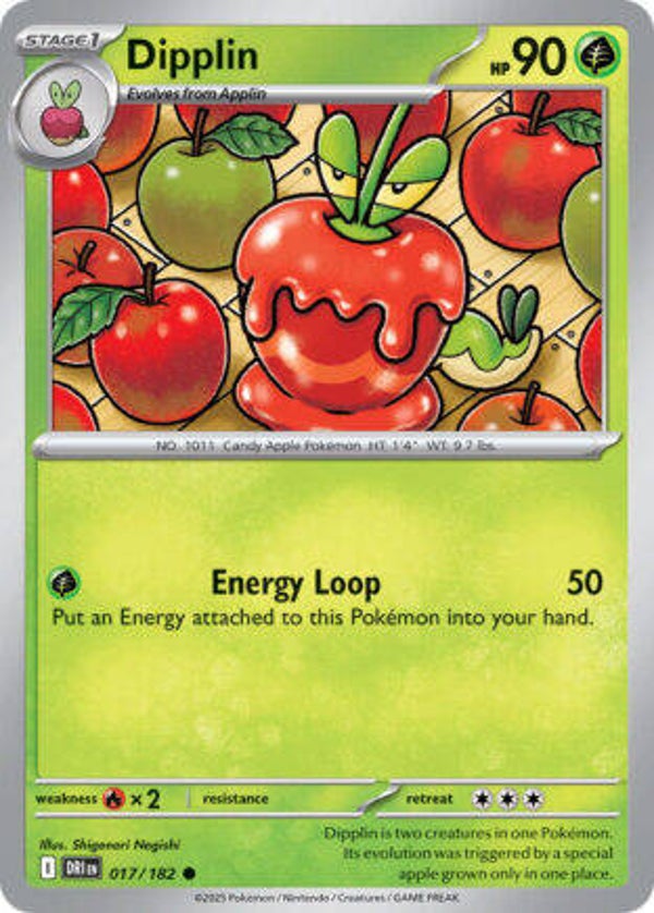 DRI 017 reverse holo