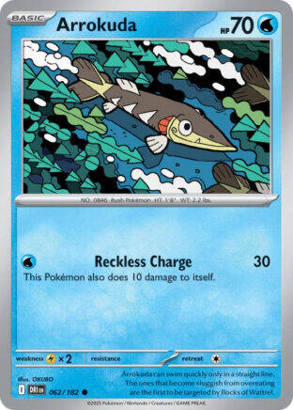 DRI 062 Arrokuda reverse holo
