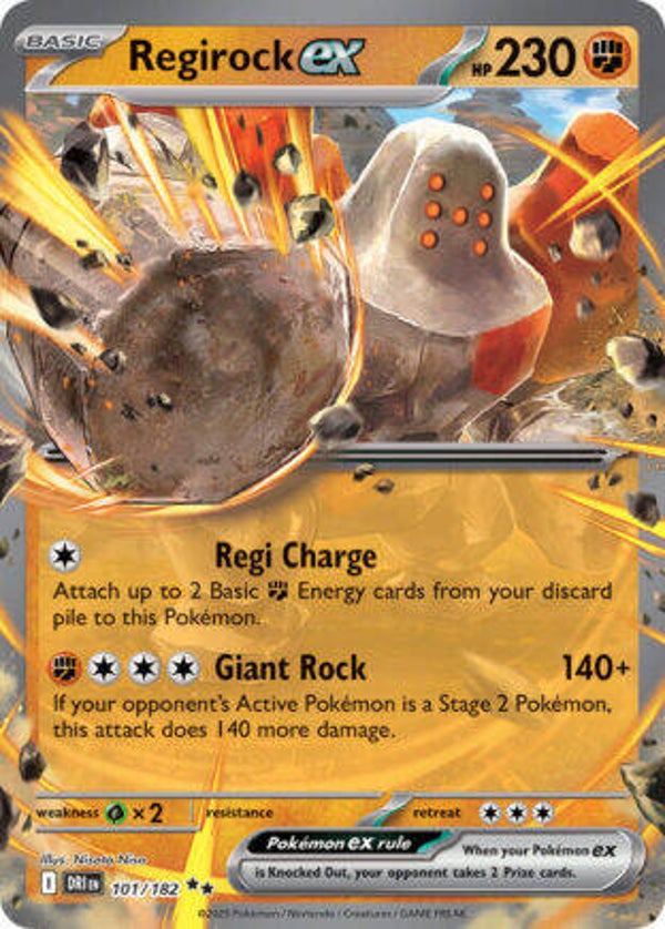 DRI 101 Regirock EX