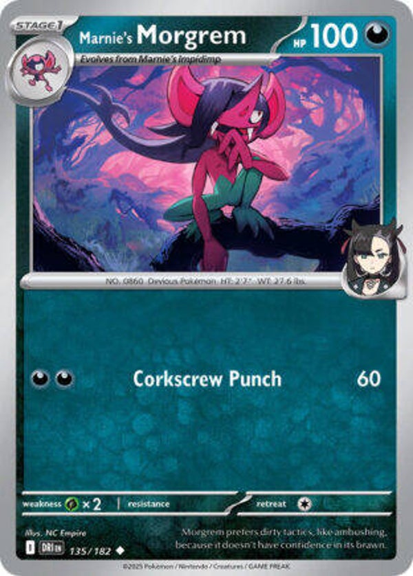 DRI 135 Marnie's Morgrem reverse holo
